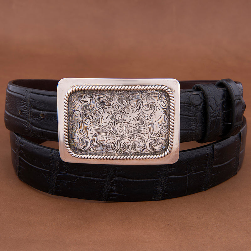 Gabe Western Engraved Buckle