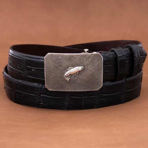 SST Mesa Heavy Matte Buckle w/Trout