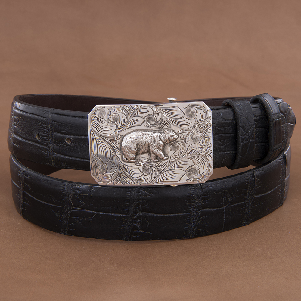 Mesa Bear Western Buckle
