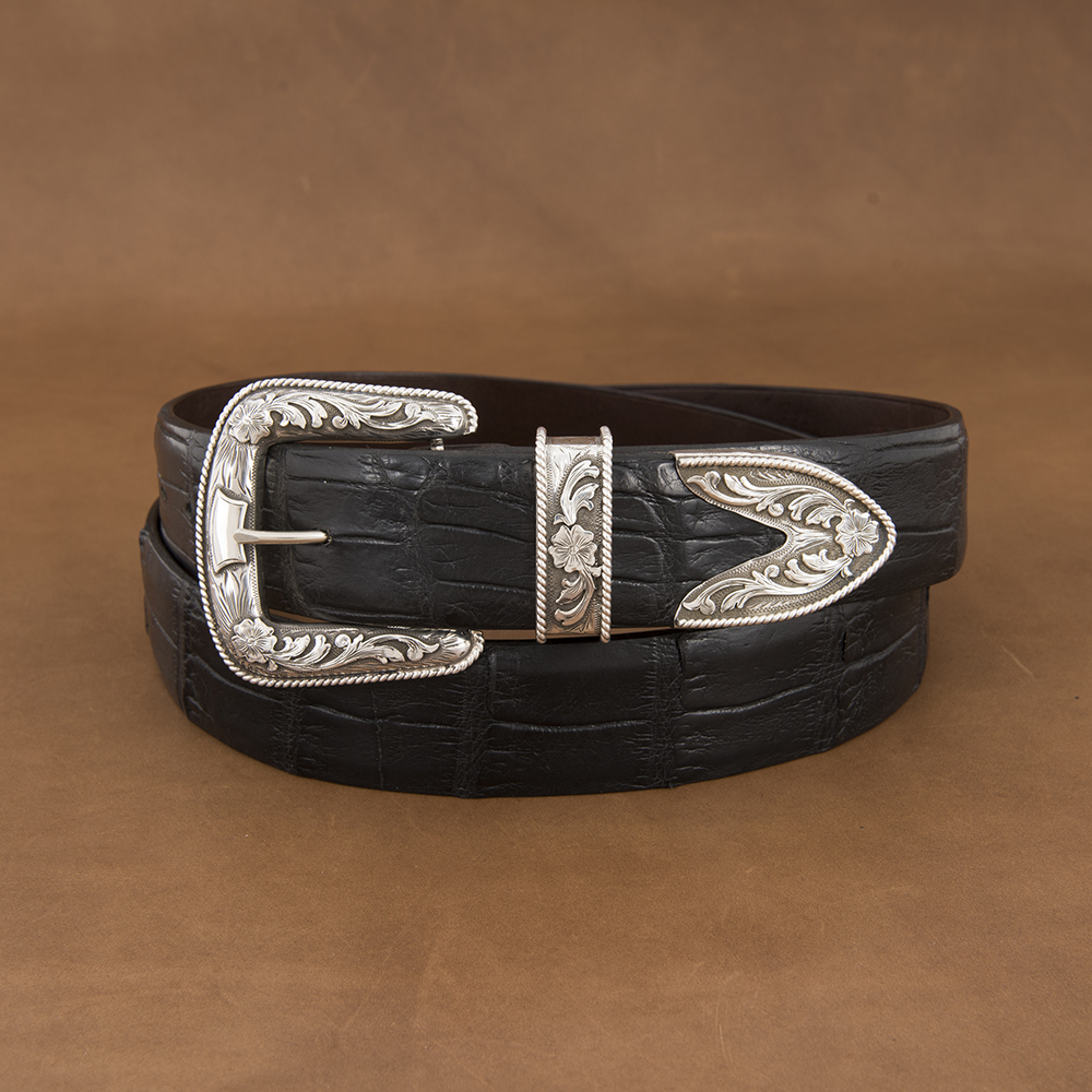 SUNSET TRAILS PAXTON SS BUCKLE SET