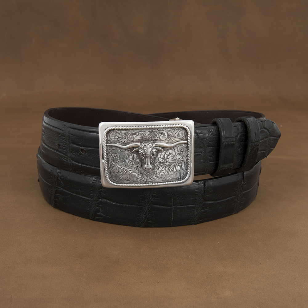SUNSET TRAILS GROVE 5 BUCKLE W/ SS STEER