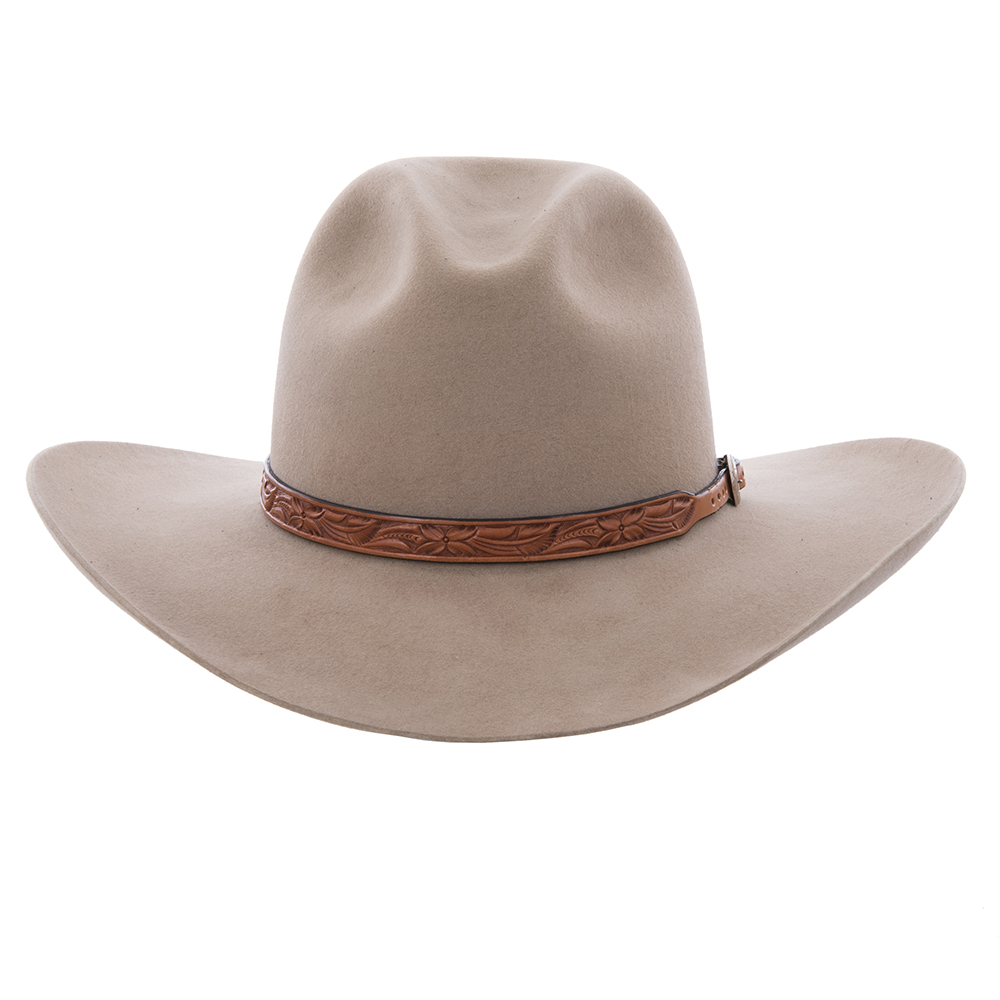 Wildrose Antique Brown Hat Band
