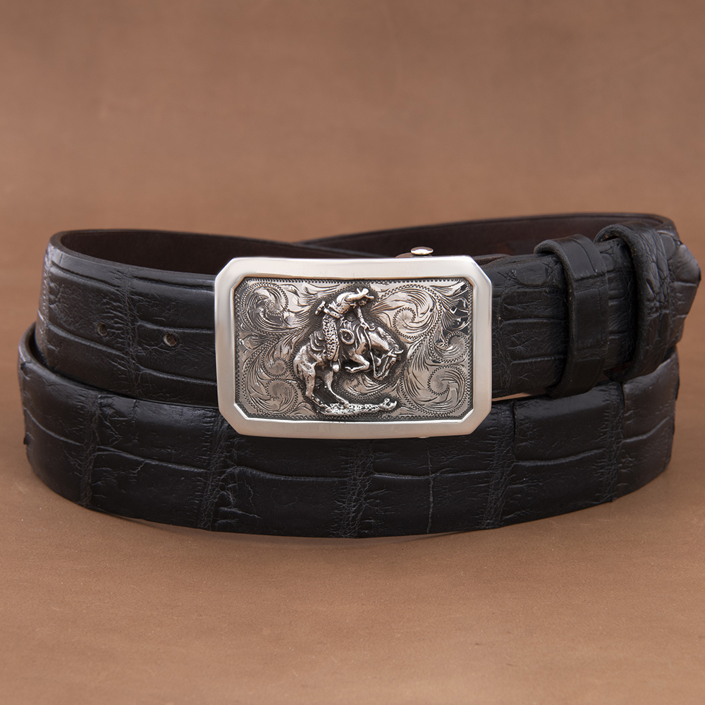 Ridge Snake Western Buckle