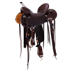 Burns Chocolate SO Trail Saddle - Round - No Tooling - Standard Binding