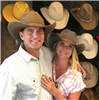 REILLY HAT-LOW GUS HAND CURL SADDLE DISTRESSED