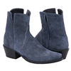Ladies Navy Break Lamb Short Boots