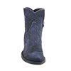 Ladies Navy Break Buckstitch Shorty Boot
