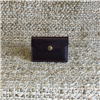 BURNS 1876 RUSSET LEATHER CARD WALLET