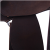 Chocolate Roughout Round Barrel Saddle