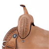 Russet RO Deeter Border Round Barrel Saddle
