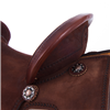 Chestnut RO Wishbone Border Semi Square Barrel Saddle