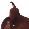 Chestnut RO Wishbone Border Semi Square Barrel Saddle