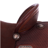 Chestnut 1/2 Breed Basket Camo Round Barrel Saddle