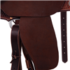 Chestnut 1/2 Breed Basket Camo Round Barrel Saddle