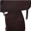 Chocolate RO Diamond 1/2 Diamond Notched Barrel Saddle