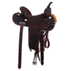 Chocolate 1/2 Breed Snowflake Round Barrel Saddle