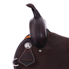 Chocolate 1/2 Breed Snowflake Round Barrel Saddle