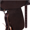 Chocolate 1/2 Breed Snowflake Round Barrel Saddle