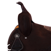 Chocolate RO Peat Elephant Sunflower Round Barrel Saddle