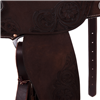 Chocolate RO Peat Elephant Sunflower Round Barrel Saddle