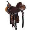 Chocolate Russet 1/2 Breed 7/8 Sunny D Round Barrel Saddle