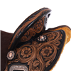 Chocolate Russet 1/2 Breed 7/8 Sunny D Round Barrel Saddle