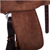 Chestnut Russet 1/8 Breed Sunflower Round Barrel Saddle