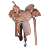 Burns Russet Sunny Daze Floral Barrel Racing Saddle