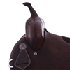Chocolate 1/2 Breed Sunflower Border Chocolate Inlay Round B