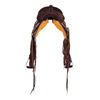 Chocolate RO Pink Python Buckstitched Round Barrel Saddle