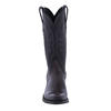 Ladies Chocolate Lizard Winn Stitch Cowboy Boots with Mini V