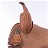 Russet 1/2 Breed Deluxe Deeter Sunflower Navy Ostrich Round 
