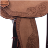 Russet 1/2 Breed Deluxe Deeter Sunflower Navy Ostrich Round 