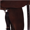 Chestnut RO 1/8 MW Floral Round Barrel Saddle