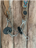 Merrill Bits Swing Top Long Gag - Chain and Dogbone