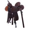 Chocolate 1/2 Breed Sunny D Round Barrel Saddle