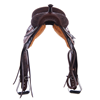 Chocolate 1/2 Breed Sunny D Round Barrel Saddle