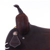 Chocolate Roughout Pencil Roll round Barrel Saddle