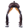Chocolate 1/2 Breed Quilt Cheyenne Round Barrel Saddle