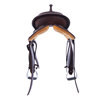 Chocolate 1/2 Breed Quilt Cheyenne Round Barrel Saddle