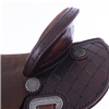 Chocolate 1/2 Breed Quilt Cheyenne Round Barrel Saddle
