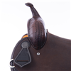 Chocolate 1/2 Breed Quilt Cheyenne Round Barrel Saddle