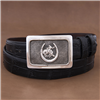 Gabe Bronc and Horseshoe Crosshatch Buckle
