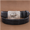 Mesa Grizzly Bear Heavy Matte Buckle