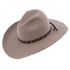 11 Wide Black, Silver, Barn Red, Tan Hatband w/Triangles