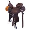 Chocolate 1/2 Breed Wyo Deeter Chocolate Inlay Round Barrel 
