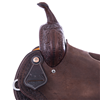 Chocolate 1/2 Breed Wyo Deeter Chocolate Inlay Round Barrel 