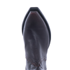 Ladies Black Cherry Goat Short Boots w/ Mini Vibram Sole