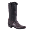 Ladies 13" Black Cherry Caiman Moose Cowboy Boots