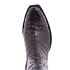 Ladies 13" Black Cherry Caiman Moose Cowboy Boots